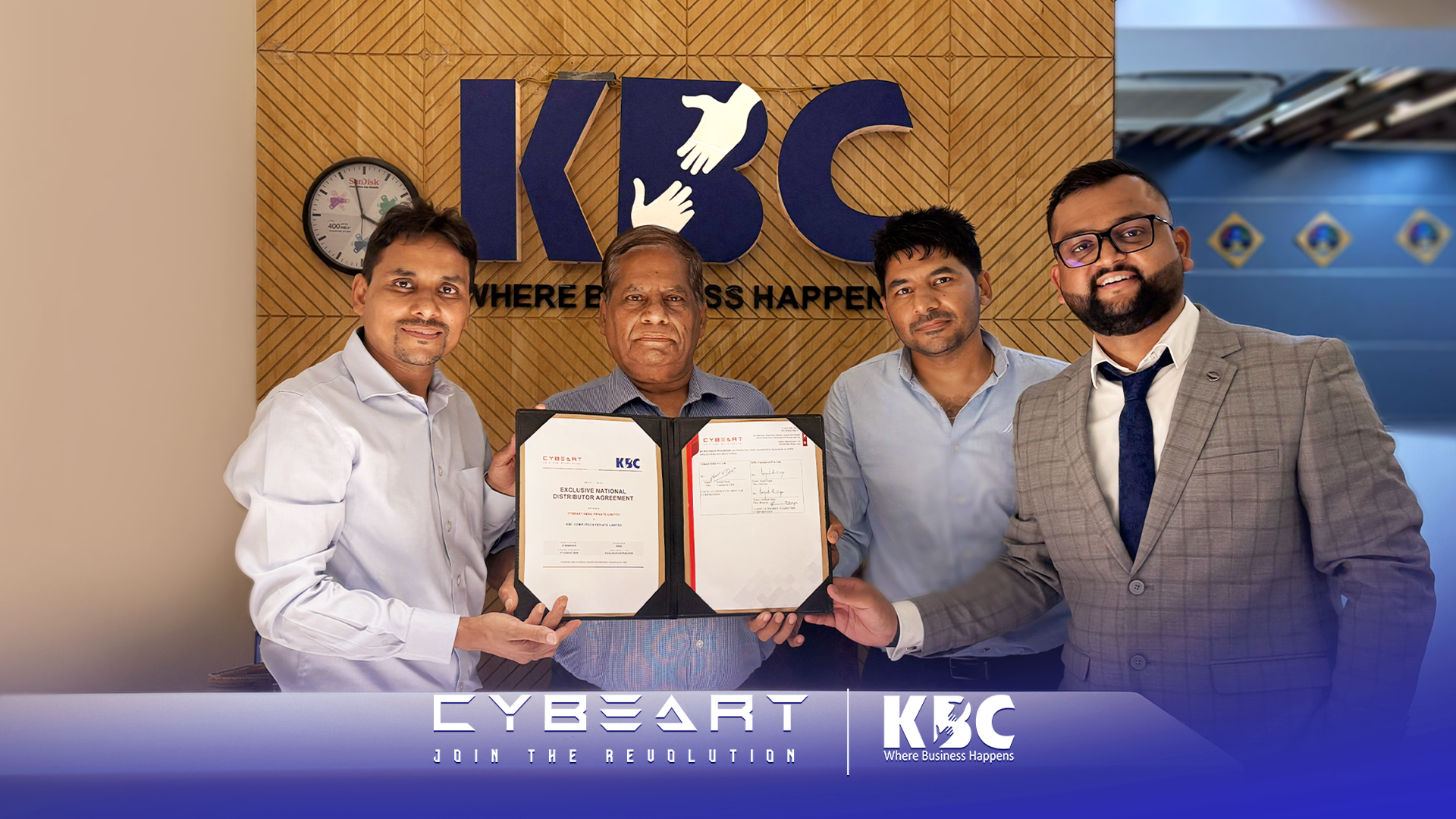 Cybeart Targets INR 100 Crore India Offline Retail Revenue, Signs Exclusive National Distribution with KBC Computech to Scale Gaming Peripherals